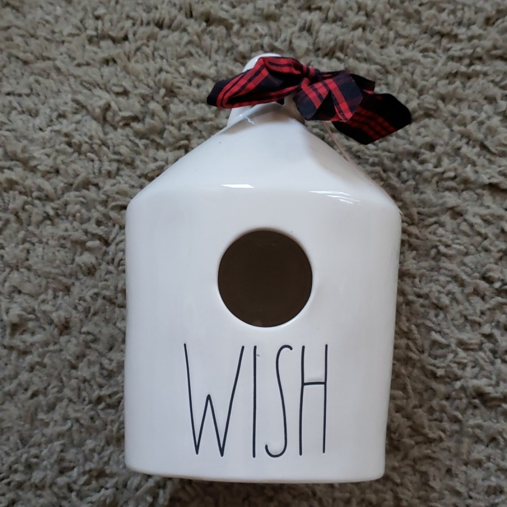 Rae dunn wish birdhouse